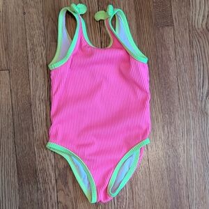 Cat & Jack Pink and Yellow Swimsuit